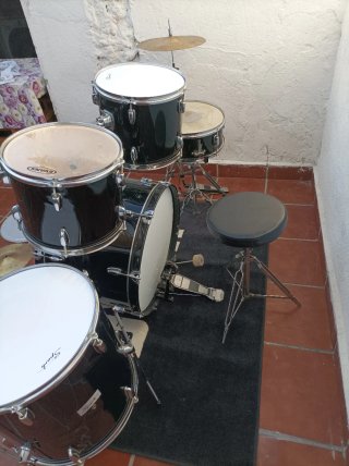 Batería Acústica Spark Negra