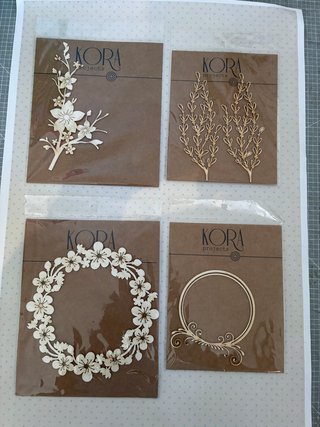 Lote Adornos Scrapbooking Kora Projects
