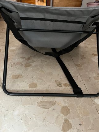 Esterilla con respaldo para playa