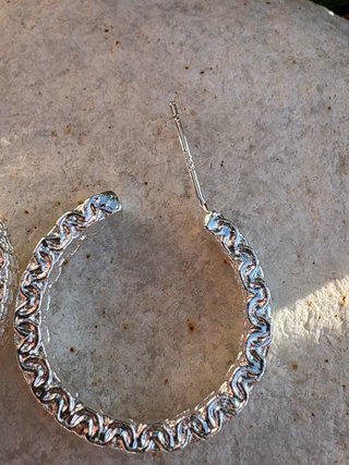 Aros de plata 925