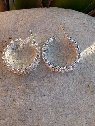 Aros de plata 925