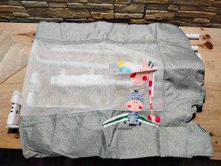 INTERBABY 150 x 70 cm Barrera de cama Abatible