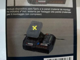 Cargador inteligente Parkside X20V Team
