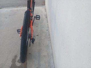 Bicicleta Montaña Naranja Rockrider