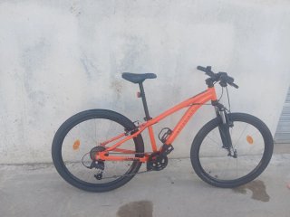 Bicicleta Montaña Naranja Rockrider