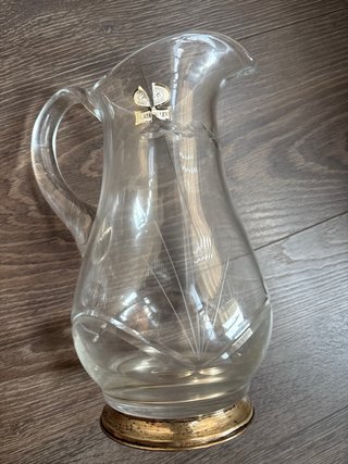 Cristalería Vintage Tallada Completa