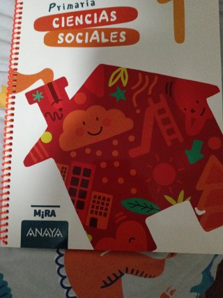 Libro Sociales 1 primaria Anaya