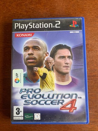 PlayStation 2 Pro Evolution Soccer 4 Konami