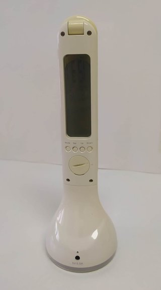Lámpara LED con Reloj y Alarma