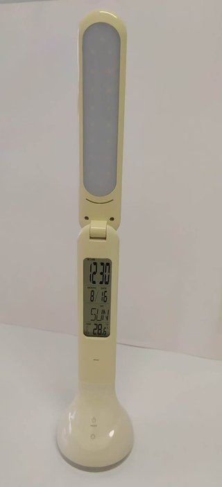 Lámpara LED con Reloj y Alarma