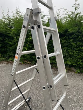 Escalera profesional aluminio ARCAMA 3x6