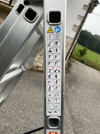Escalera profesional aluminio ARCAMA 3x6
