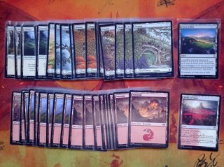 Mazo Rojo/Blanco de Commander (El Hobbit)