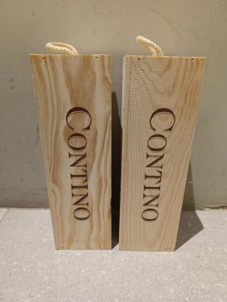 2 Cajas Madera Contino 1 Botella