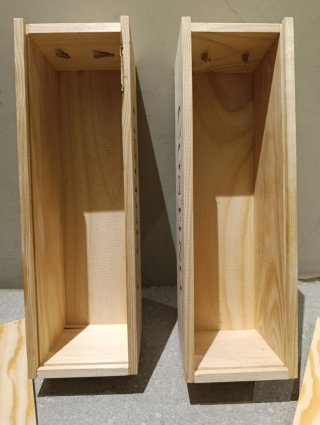 2 Cajas Madera Contino 1 Botella