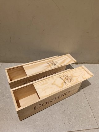 2 Cajas Madera Contino 1 Botella