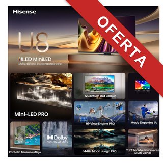 Hisense 65U8NQ televisor 65" mini-LED quantum dot
