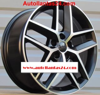 786 Juego 4 llantas skoda seat r203235