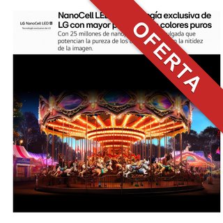 LG 55NANO80A6B televisor 55" 4K NanoCell