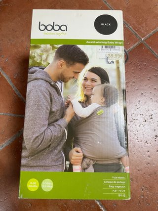 Fular elástico Boba Wrap Negro