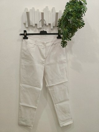 Pantaloni estivi donna bianchi
