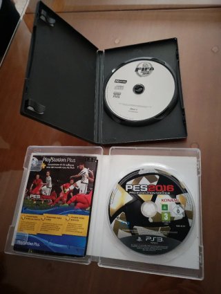 Lote 2 Videojuegos PS3 y PC: FIFA y PES