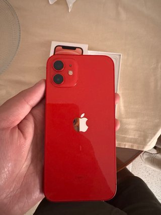iPhone 12 Rojo 64GB 93% Salud Batería