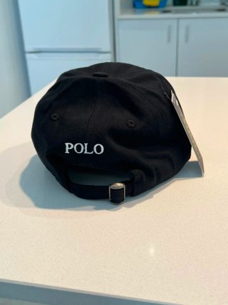 Gorra Ralph Lauren Negra Nueva con etiqueta