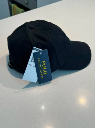 Gorra Ralph Lauren Negra Nueva con etiqueta
