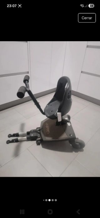 Patinete con asiento be cool