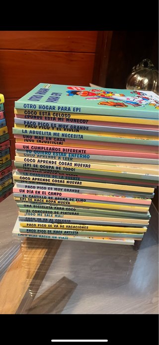 Lote de libros Barrio Sésamo