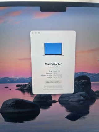 MacBook Air M5 15 Plata