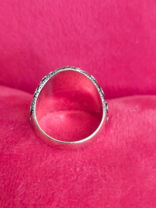 Anillo piedra amarilla