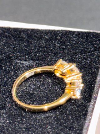 Anillo Oro 3 Diamantes