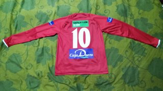 Camiseta fútbol manga larga C.D Guijuelo talla XS