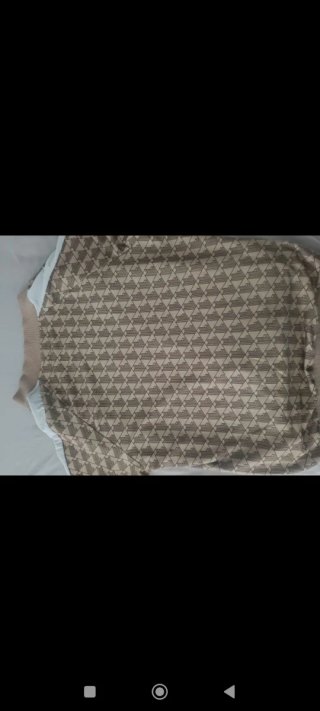 Chaqueta Lacoste Beige con Logo