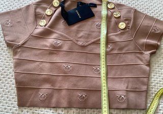 Pinko Maglia HOODIA MAGLIA Marrone Taglia L