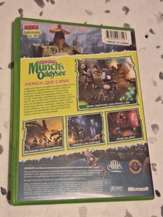 Oddworld Munch's Oddysee Xbox Juego Español