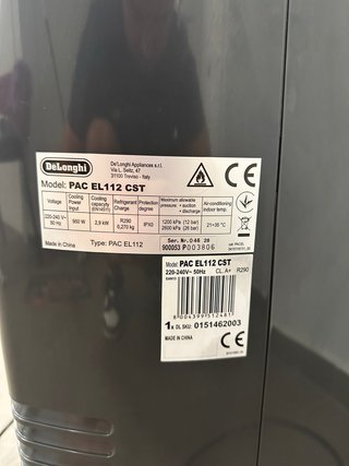 Aire acondicionado De'Longhi Pinguino EL112 CST