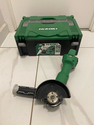 Radial Hikoki G3613DA + Caja+ mango original