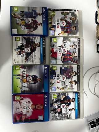 Lote 8 Videojuegos Fifa FIFA PS3 y PS4