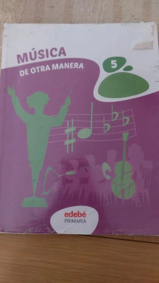 Libro Música 5 Primaria Edebe
