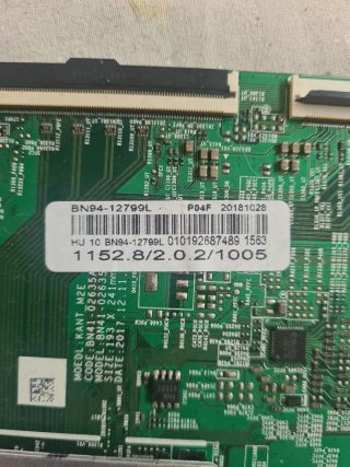 VI Placa Base y Fuente Alimentación TV Samsung 55