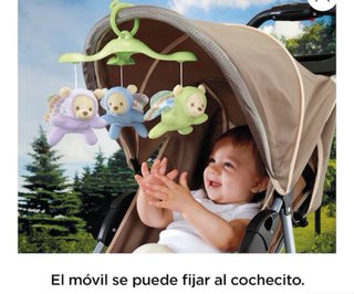 Móvil Cuna Fisher Price 3 en 1 Proyección