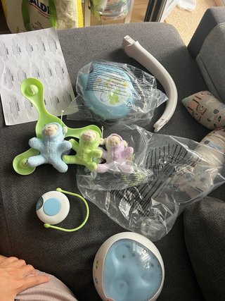 Móvil Cuna Fisher Price 3 en 1 Proyección
