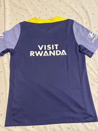 Camiseta Entrenamiento At. Madrid Nike Azul Amaril