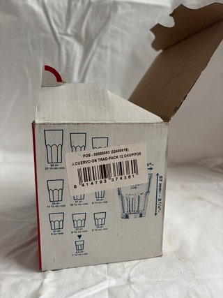 Vasos de chupito Cuervo (Set de 12)