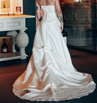 Vestido de Novia Corsé Bordado