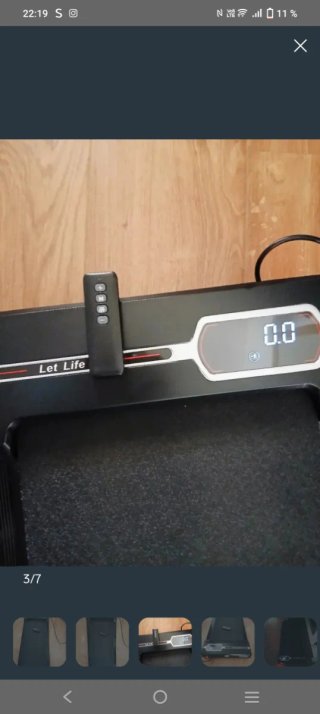 Cinta de andar plegable marca Led Life Run