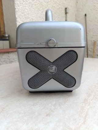 Reproductor CD Jeep Vintage Radio AM/FM Plata